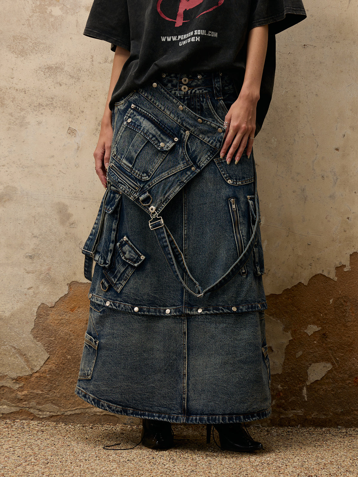 Personsoul Denim Dungarees