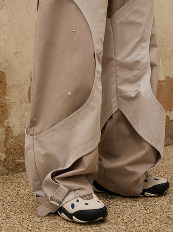Personsoul Irregular Structured Pant