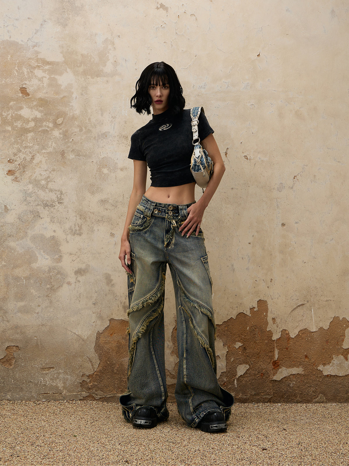 Personsoul Destructive  Denim Jeans