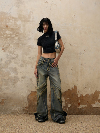 Personsoul Destructive  Denim Jeans