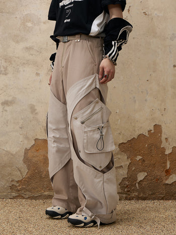 Personsoul Irregular Structured Pant