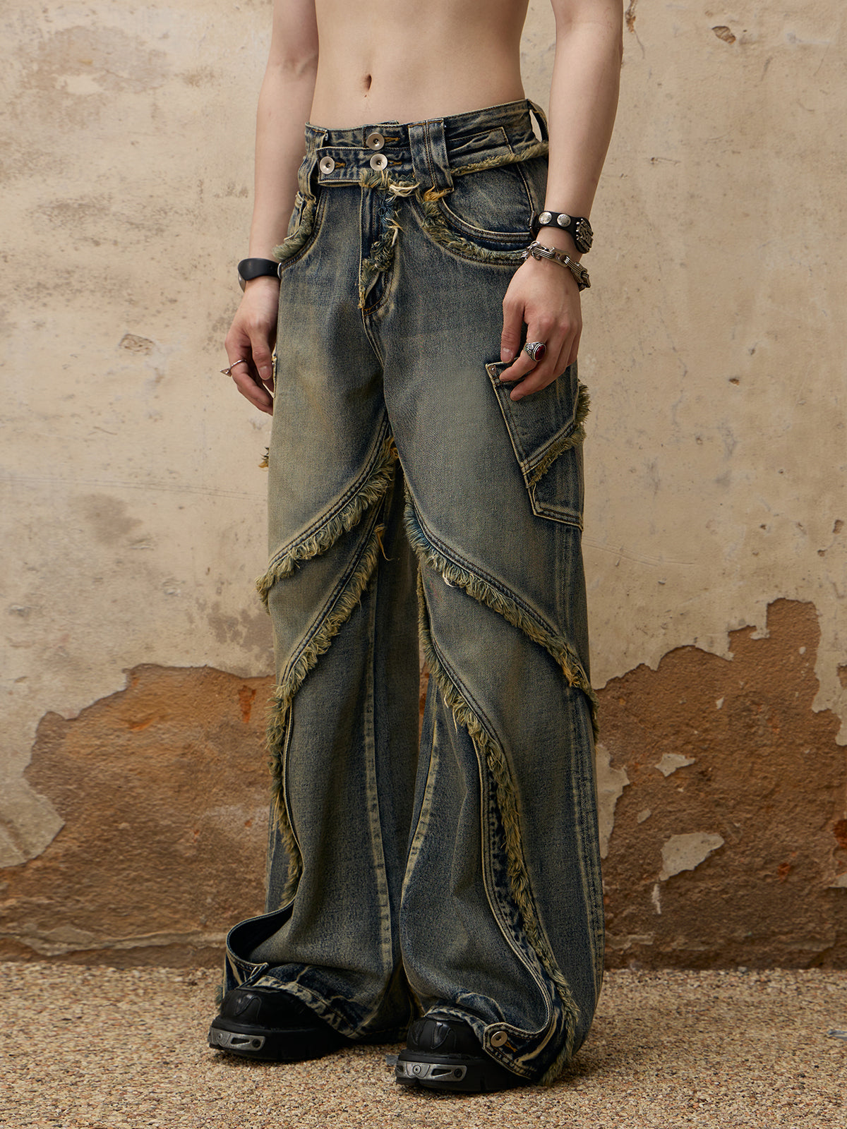 Personsoul Destructive  Denim Jeans