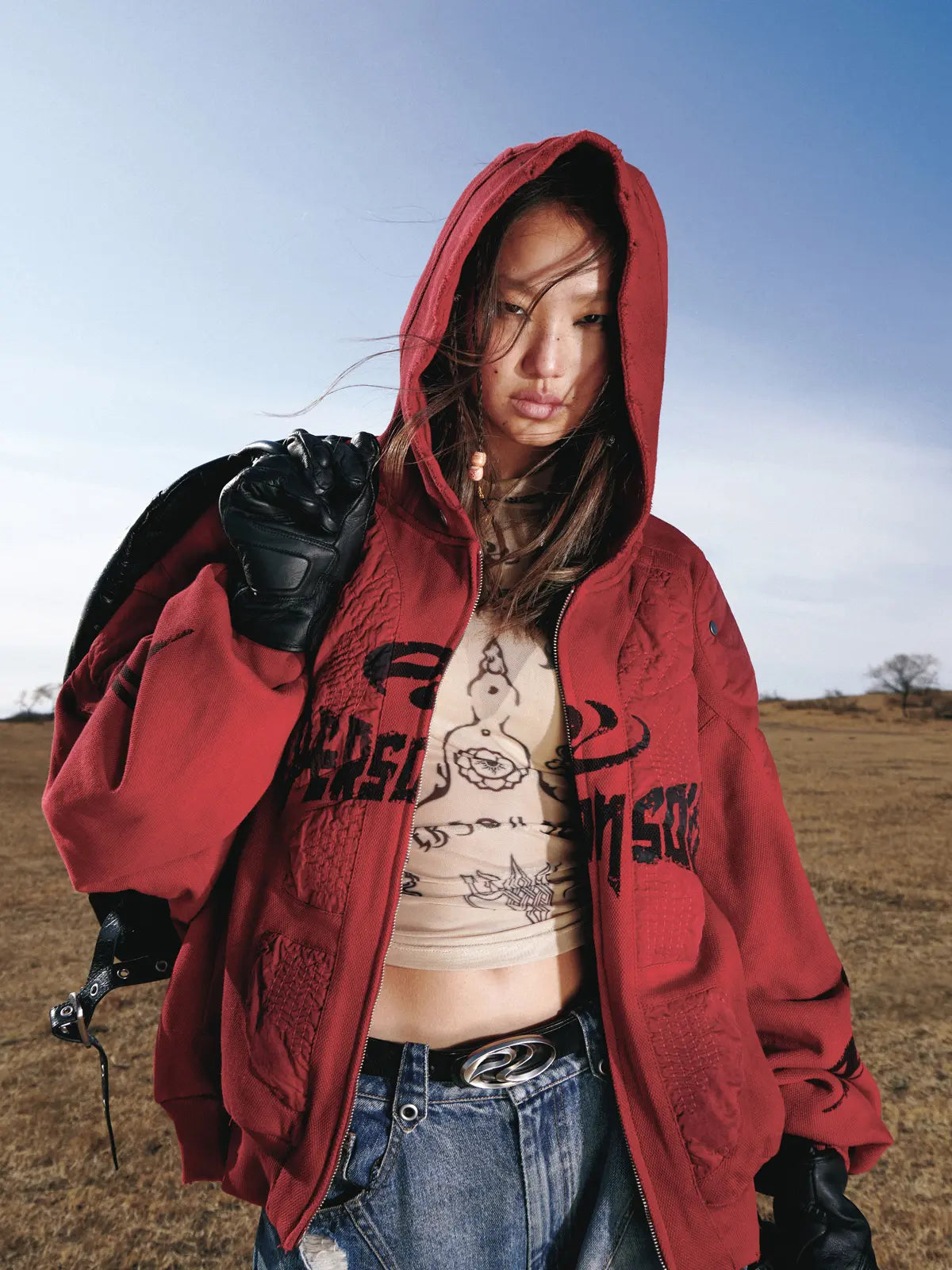 Personsoul Racer Hoodie Jacket