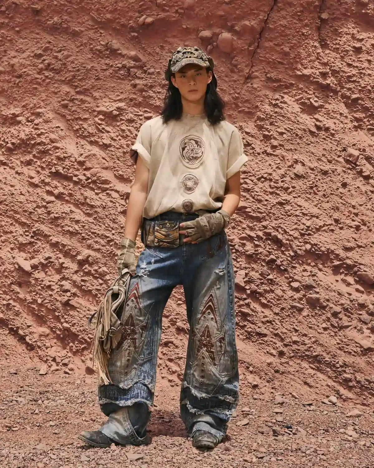 Personsoul Phoenix Totem Circle T-Shirt