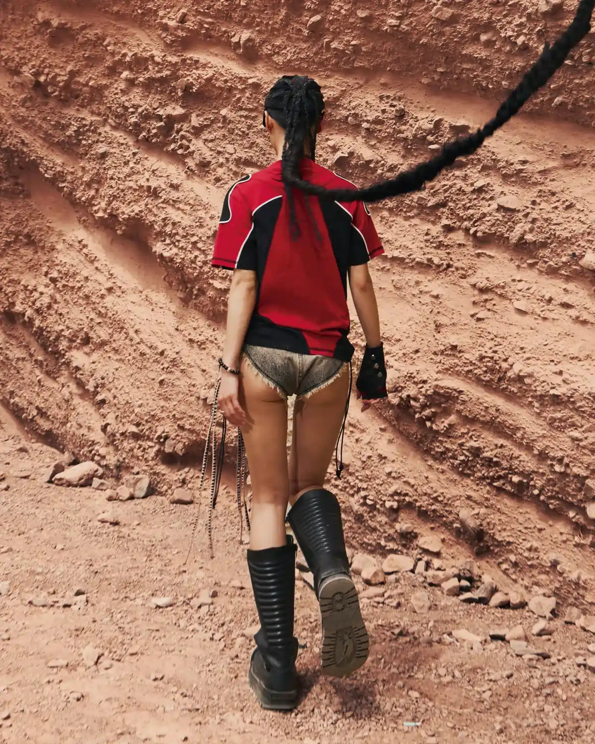 Personsoul Embroidered Mythical Beast Motif Bikini Bottom In Brown