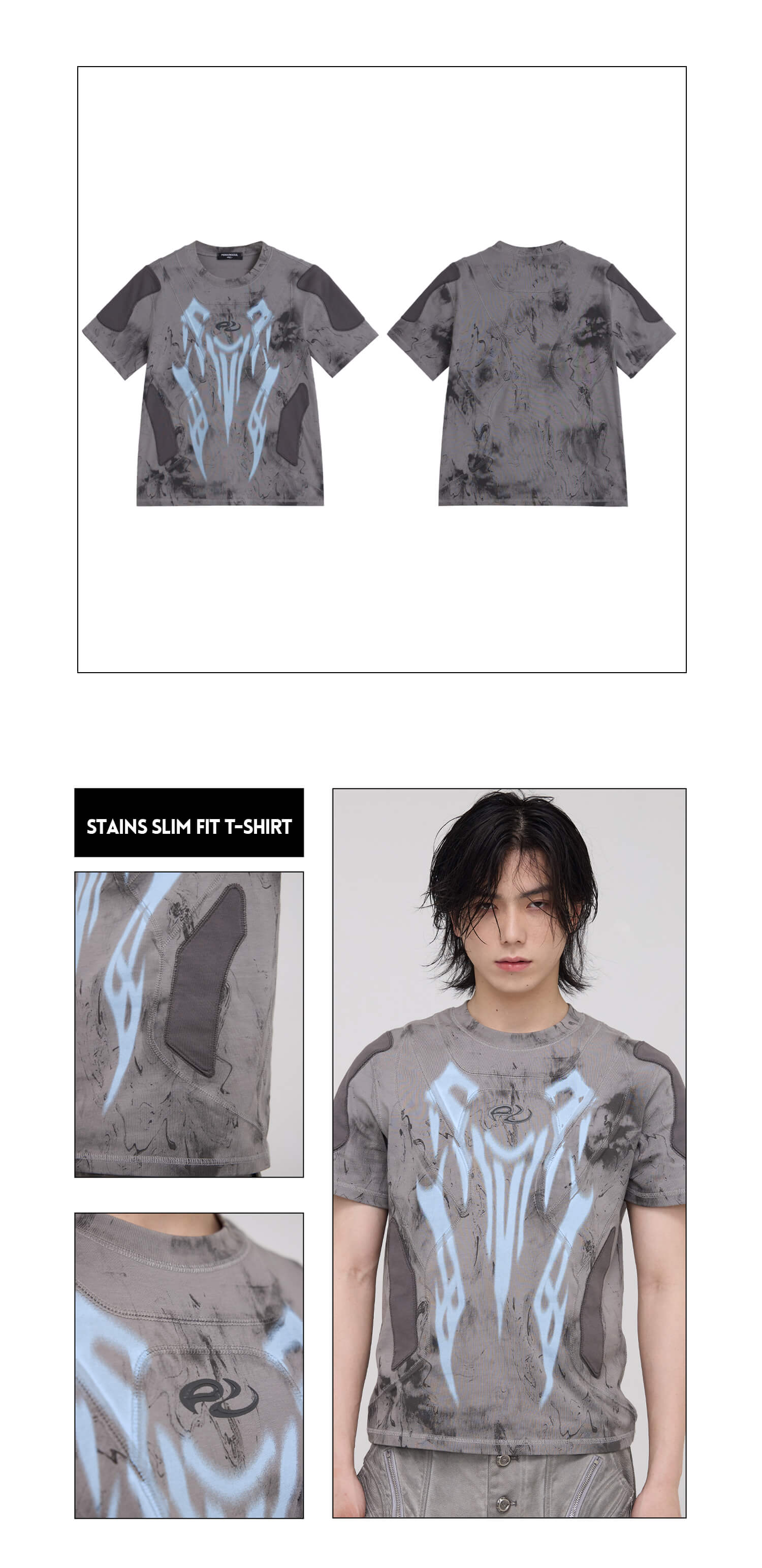 Personsoul Stains Slim Fit T-Shirt
