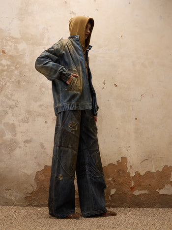 Personsoul Armor Dirty Denim Jeans