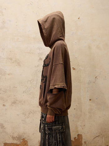 Personsoul Removable Sleeves Hoodie