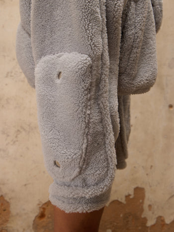Personsoul short hem coat