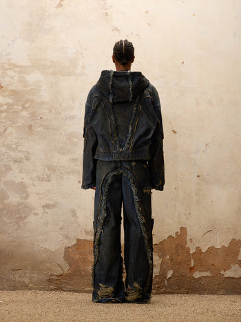 Personsoul Dirty Denim Jeans