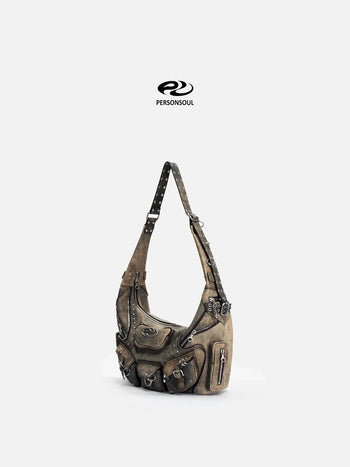Personsoul Sheepskin Shoulder Bag Small - personsoul Personsoul Sheepskin Shoulder Bag Small - personsoul