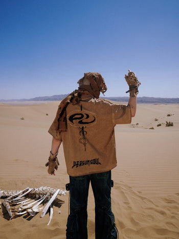 Personsoul Symbolic Oversized Graphic Tee