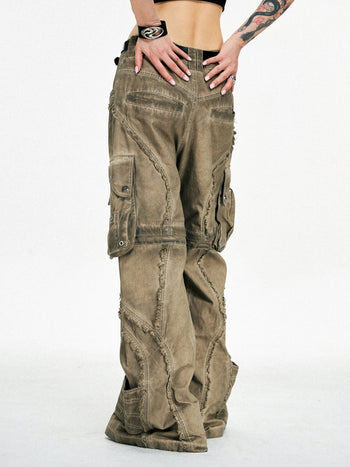 Personsoul Urban Desert Tactical Cargo Pants