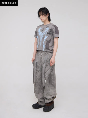 Personsoul Stains Slim Fit T-Shirt