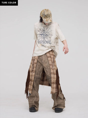 Personsoul Desert Sun Mystical Graphic T-shirt