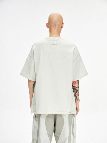 Personsoul Logo Embroidered Basic T-shirt