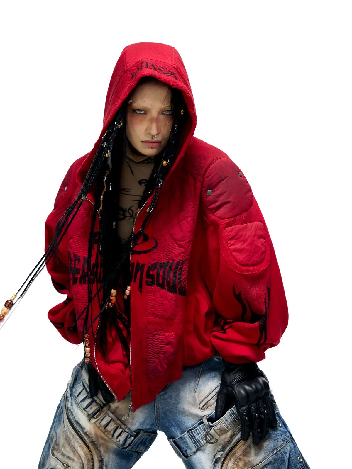 Personsoul Racer Hoodie Jacket