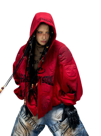 Personsoul Racer Hoodie Jacket