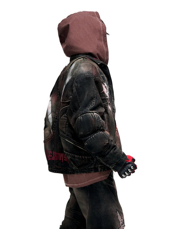Personsoul Scarlet Denim Jacket (only 60 pieces)