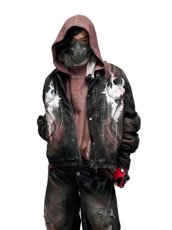 Personsoul Scarlet Denim Jacket (only 60 pieces)