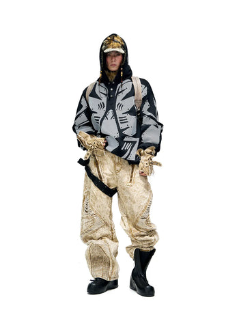 Personsoul Reflective Armor Hoodie