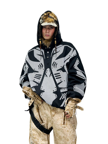 Personsoul Reflective Armor Hoodie