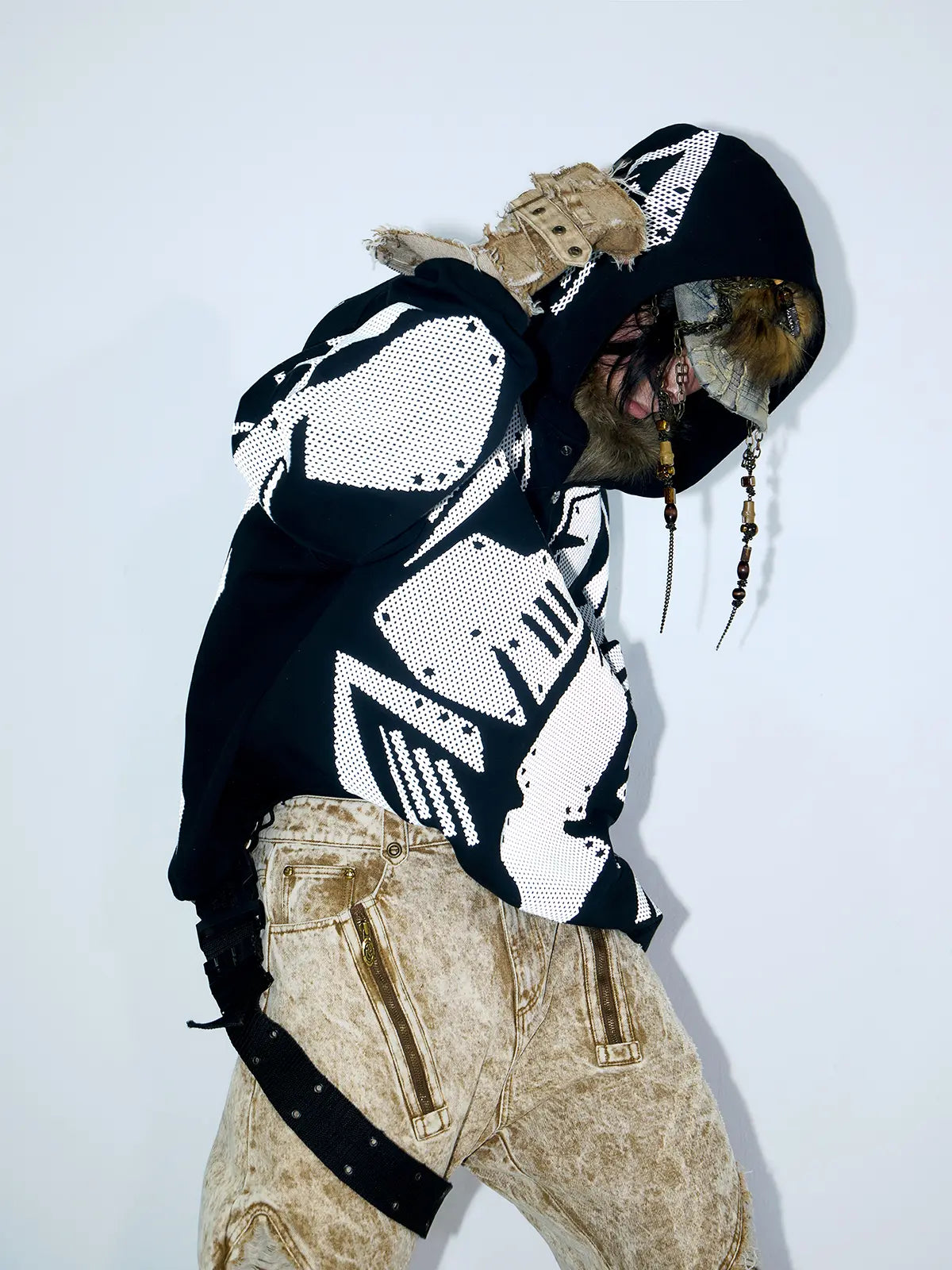 Personsoul Reflective Armor Hoodie