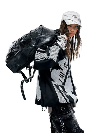 Personsoul Reflective Armor Hoodie