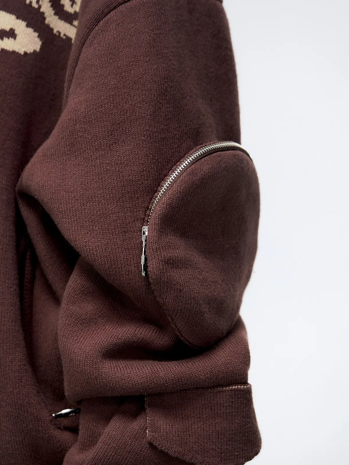 Personsoul Totem Hoodie Sweater with Face Mask