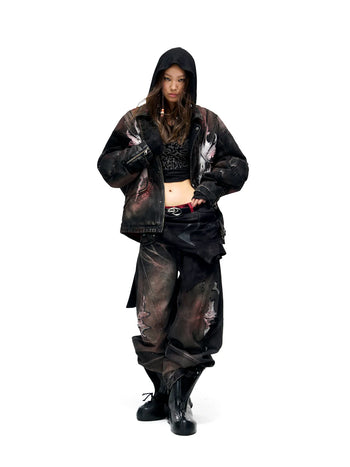 Personsoul Scarlet Denim Jacket (only 60 pieces)