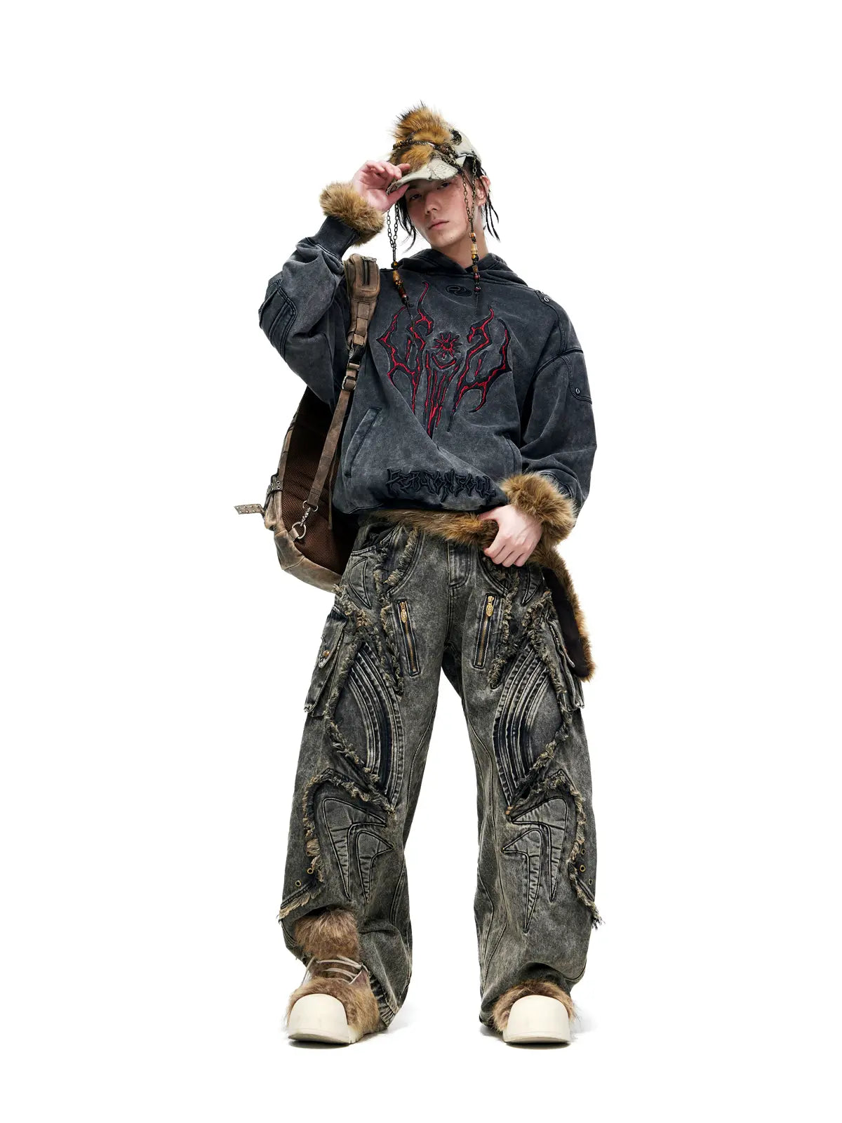 Personsoul Aliens Baggy Jeans