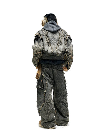 Personsoul Aliens Denim Jacket