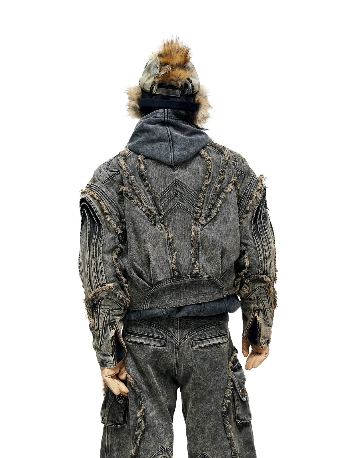 Personsoul Aliens Denim Jacket