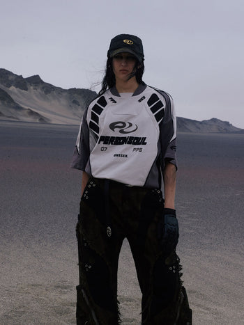 Personsoul Racing Logo Oversized T-Shirt