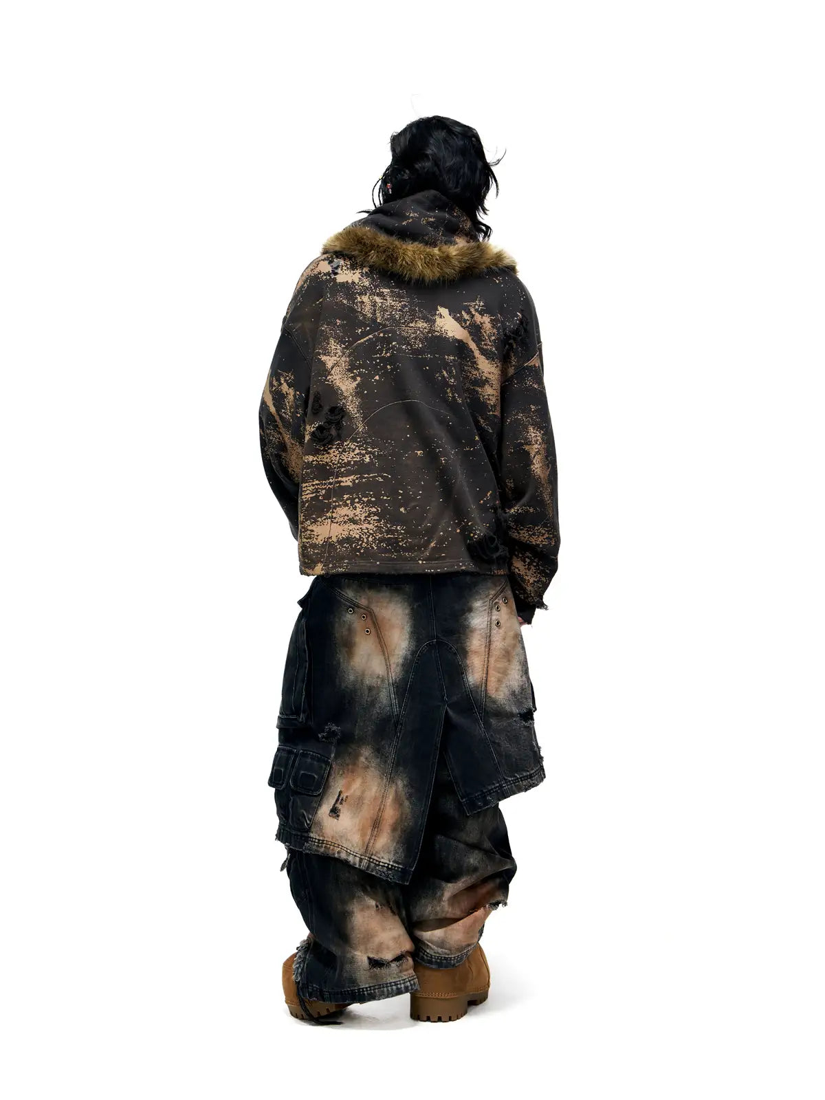 Personsoul Sun Totem Distressed Hoodie – personsoul Personsoul Sun Totem Distressed Hoodie – personsoul