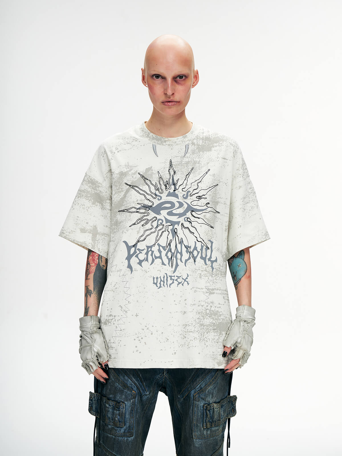 Personsoul Desert Sun Mystical Graphic T-shirt