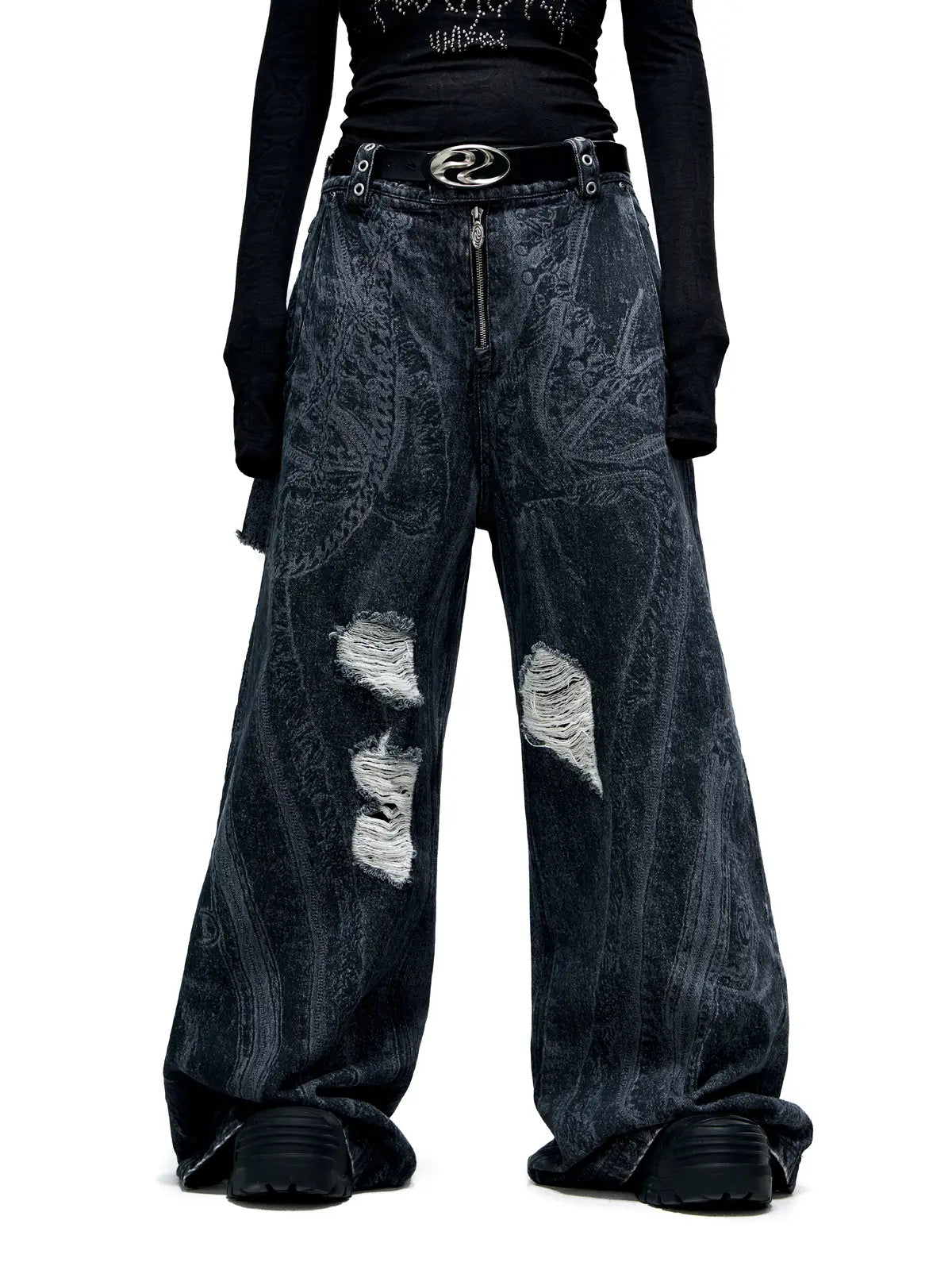 PERSONSOUL デニムApricot Broken Jeansアプリコット PERSONSOUL デニムApricot Broken Jeansアプリコット