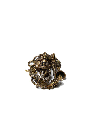 Personsoul Qin Warrior Trouser Chain Antique Bronze