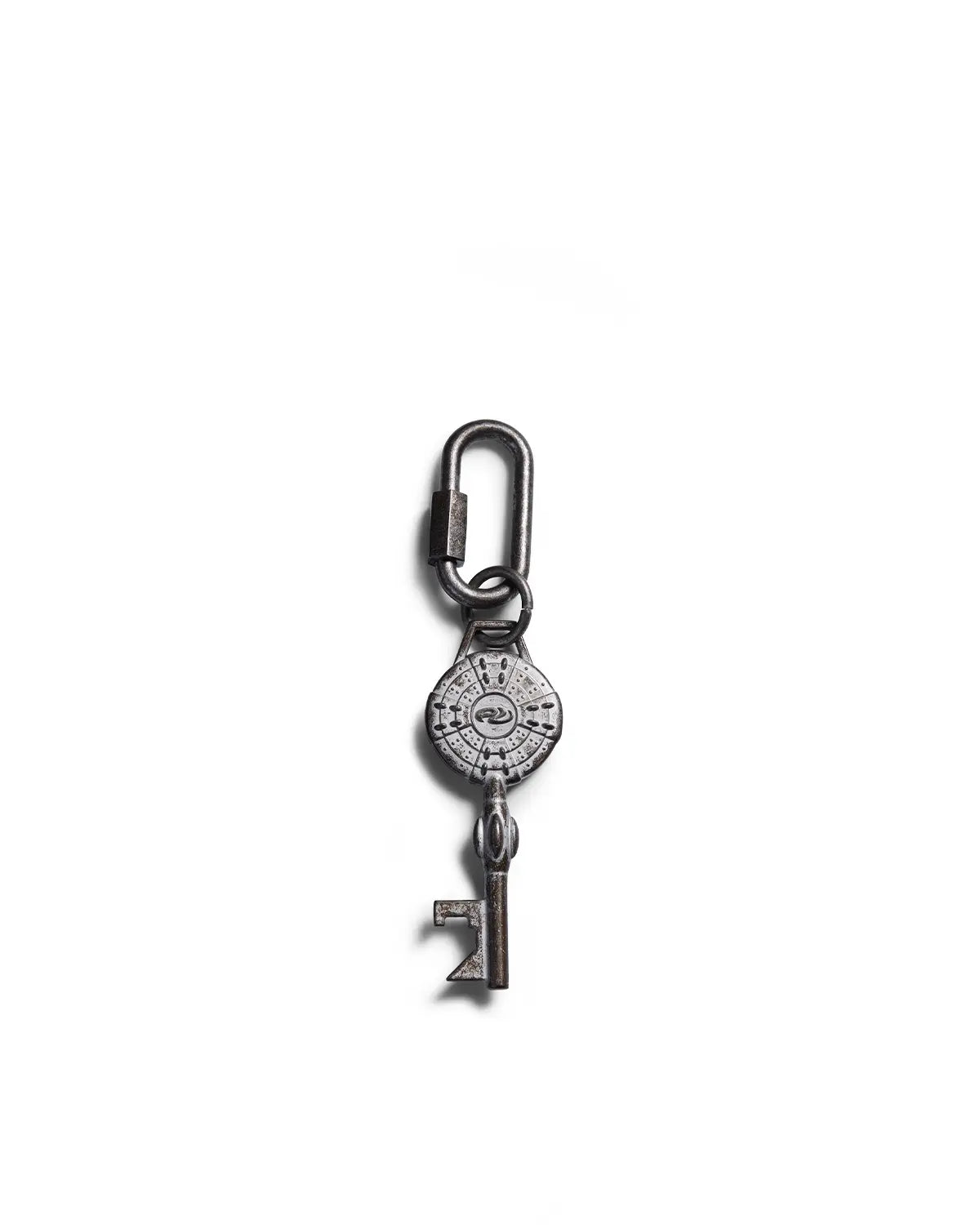 Personsoul Vintage Alloy Shield Keychain with Bottle Opener