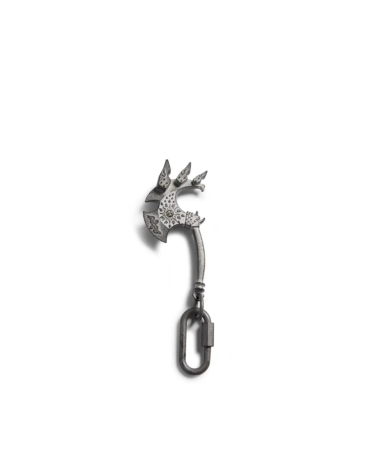 Personsoul Vintage Alloy Pangu Axe-Shaped Pendant