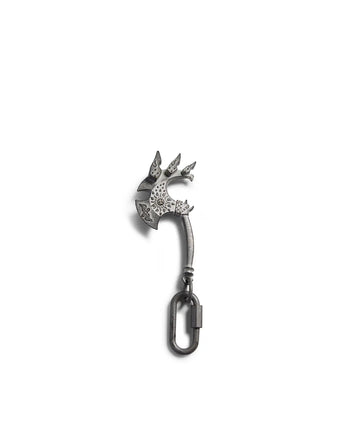 Personsoul Vintage Alloy Pangu Axe-Shaped Pendant