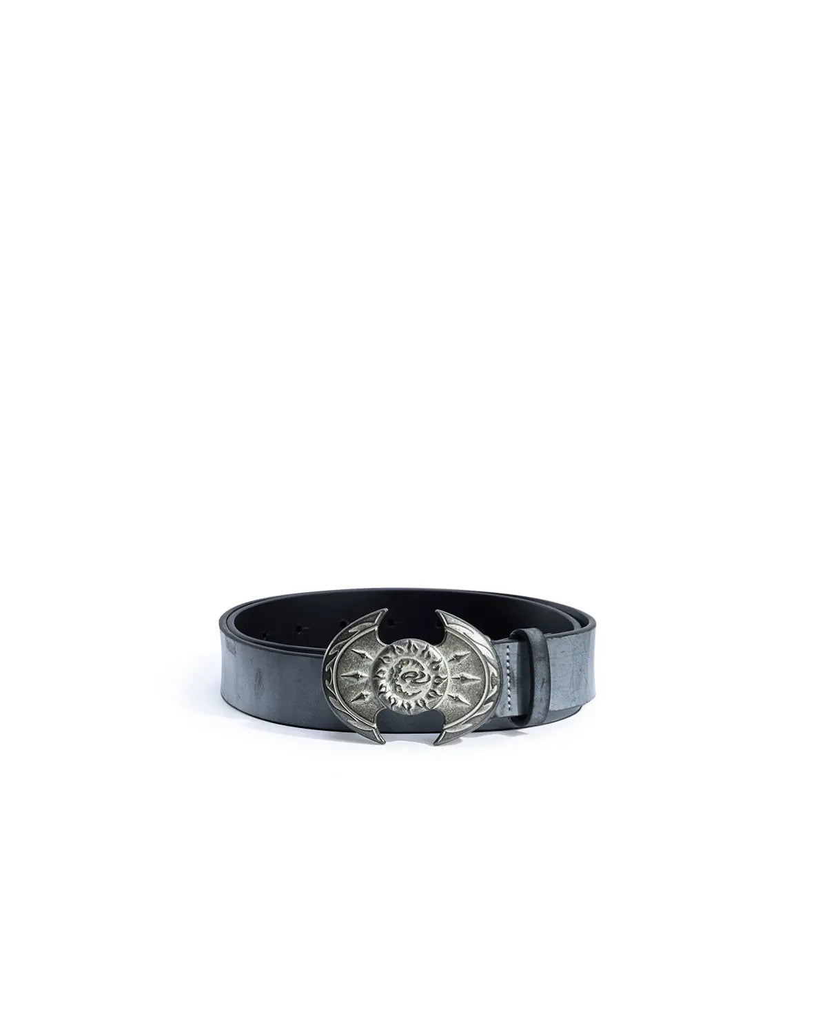 Personsoul Top-Grain Cowhide Axe-Shaped Belt