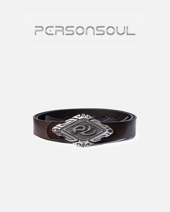 Personsoul Commander Full-Grain Leather Belt